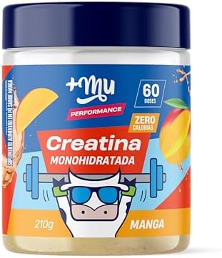 +Mu Creatina Monohidratada 100% pura Sabor Manga - 210g