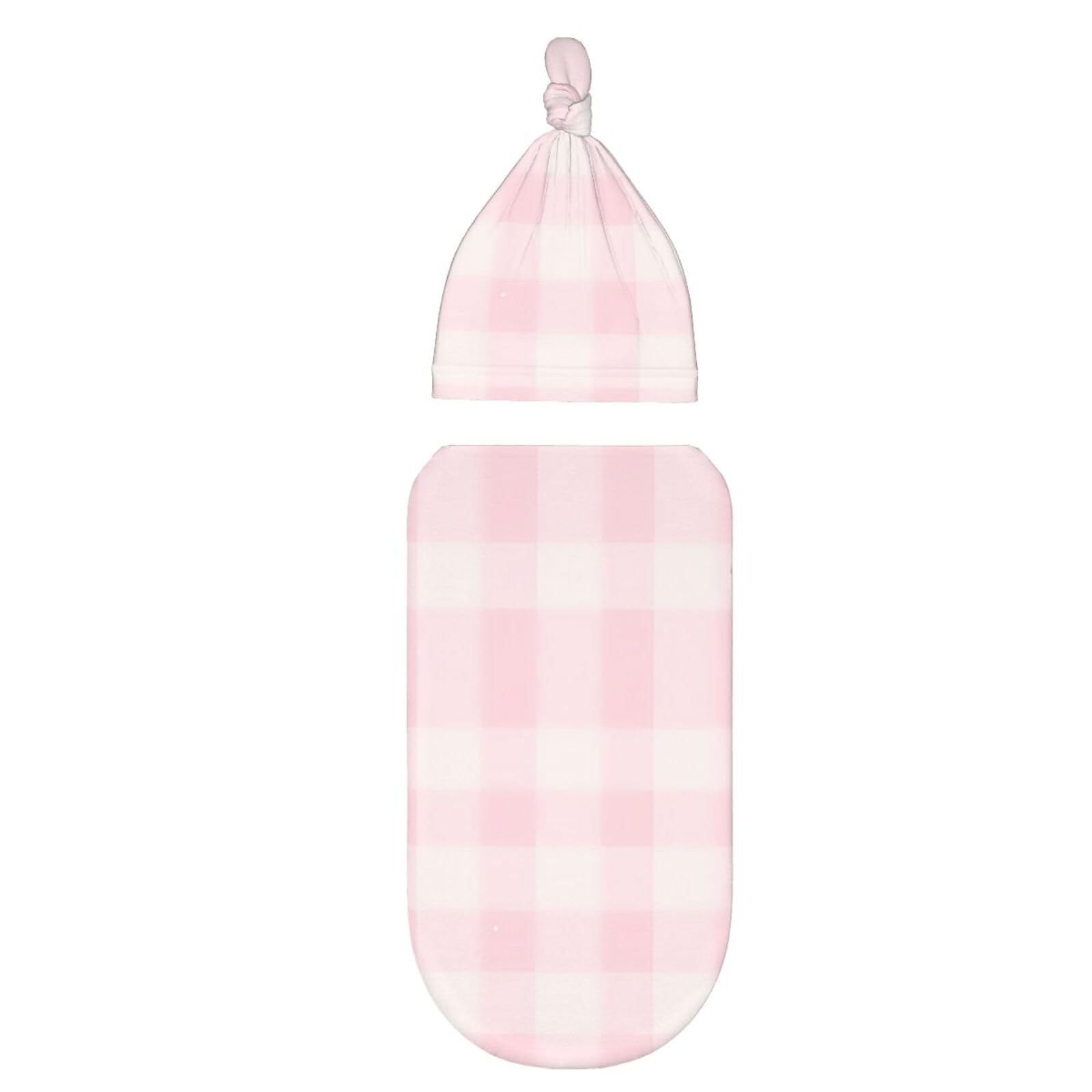 3d Rosa Natale Swaddle Coperta E Cappello Set Per Neonati Avvolgere Accogliente Per Neonati Bambino Comfort 29x53 cm