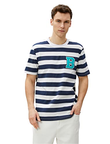 T-shirt oversize varsity Koton brodé pour un style streetwear décontracté au quotidien