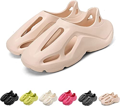 Morbide e confortevoli: ci sono particelle di massaggio nelle scarpe da corridore in schiuma, che possono aiutarti ad alleviare la fatica. La suola spessa cuscini e sostiene i piedi come camminare sulle nuvole. (Nota: se vuoi un comfort extra, sali di 2 taglie o se vuoi solo la vestibilità, sali di 1 taglia.)