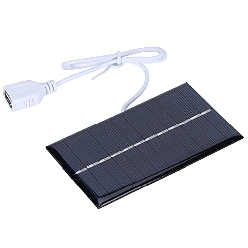 1W 6V Panel solar PolysiliCon Diy Cargador solar para juguetes Lámparas Bombas de agua Kit