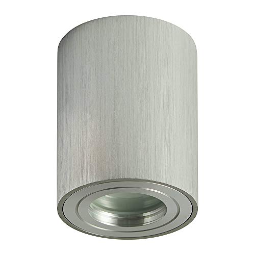 Trano 6er Set IP44 Aufbaustrahler Edelstahl