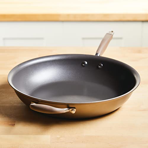 Anolon Advanced Home Hard Anodized Nonstick Frying Pan/Skillet with Helper Handle, 14.5 Inch - Bronze by Anolon - Image 9
