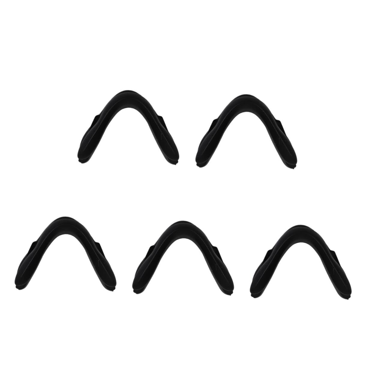 Healeved 5 Piezas De Almohadillas Nasales Para Gafas De Sol Espaciadores Almohadillas Para Puente Nasal De Gafas Clip Para Gafas Espaciador De Repuesto Para Gafas Almohadillas Nasales