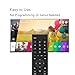 Replacement TV Remote Control ERF3J80H Compatible for Hisense 4K UHD Smart TV 75A6G 70A6G 65A6G 60A6G 55A6G 50A6G 43A6G 55U68G 65U68G 55U6G 50U6G 65U6G 75U6G 50U68G 75U68G with Shortcut Buttons