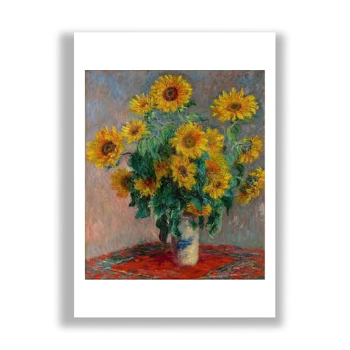 Claude Monet Tournesols grand format XL pour décorer votre salon