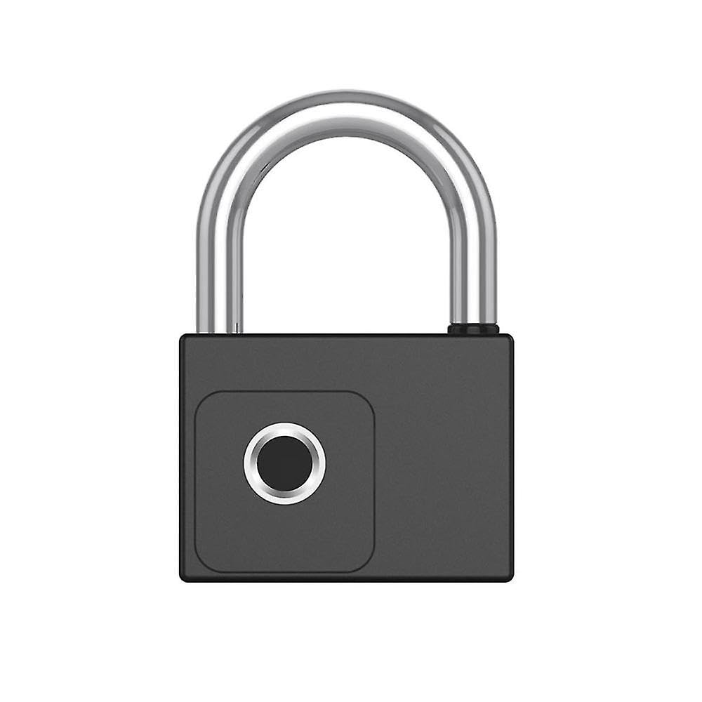 Joyhappst Image Color Ip66 Waterproof Tuya App Remote Smart Padlock Fingerprint Electronic Padlock Usb Rechargeable Backu