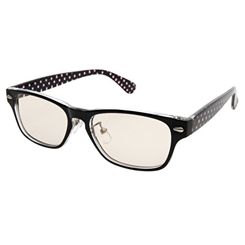 不二貿易 パソコングラス 大人PC ウェリントン ピンク 12140