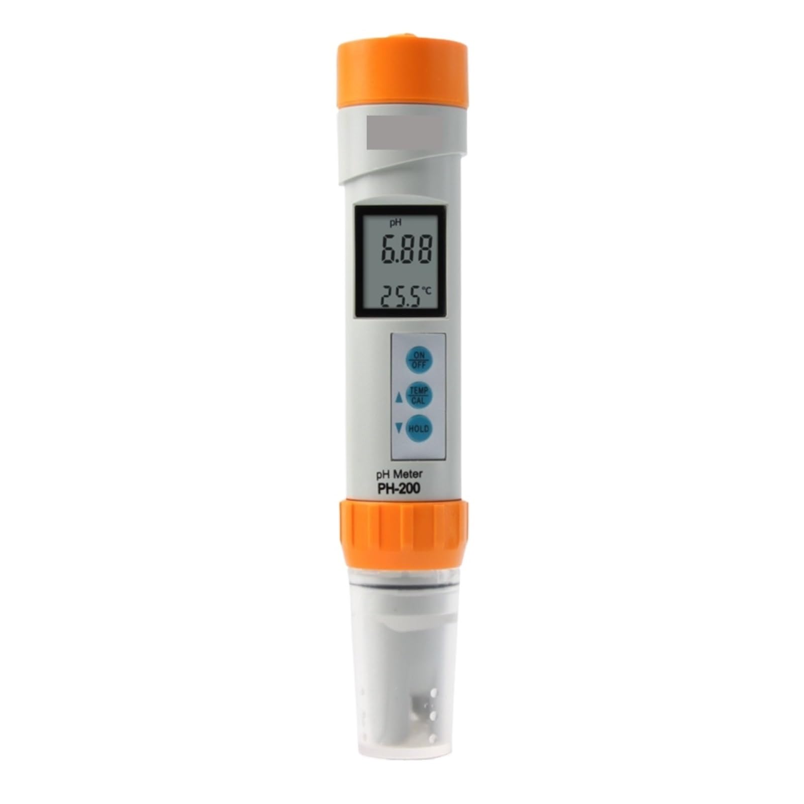 Cyfrowy PH-200 PH Miernik, Profesjonalny Tester PH Dla Basen I Akwarium, Monitor Kwasowości Wody Detektor Jakości 0-14 Ph, ATC