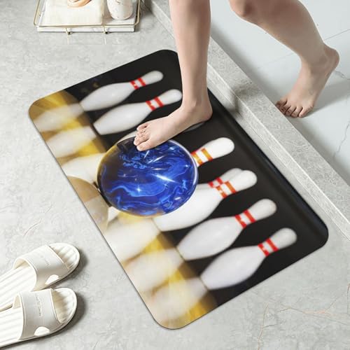 Tapis de douche super absorbant lavable et fin pour sol de cuisine