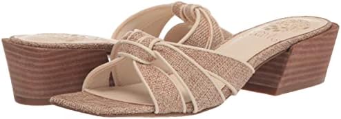 Vince Camuto Women's Selarin Block Heel Sandals Heeled, Natural Multi, 8.5 | Image 6