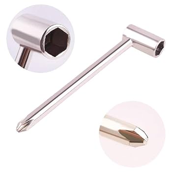 トラスロッド Stew-mac製 18㌅ 3本セット MUSIC NOMAD MN232 2in1 Premium Truss Rod Wrench [5/16インチ