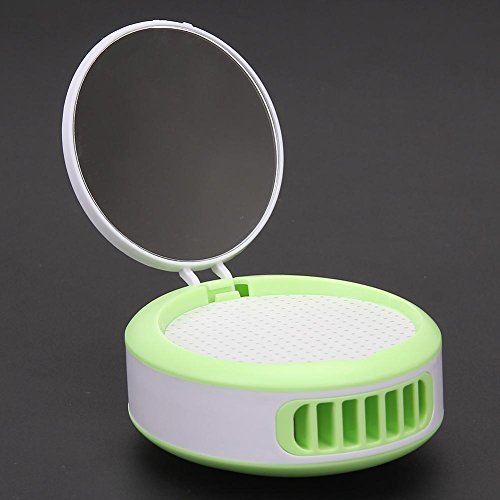 Ventilador portátil, novo espelho de maquiagem criativo WinnerEco vem com mini ventilador recarregáv