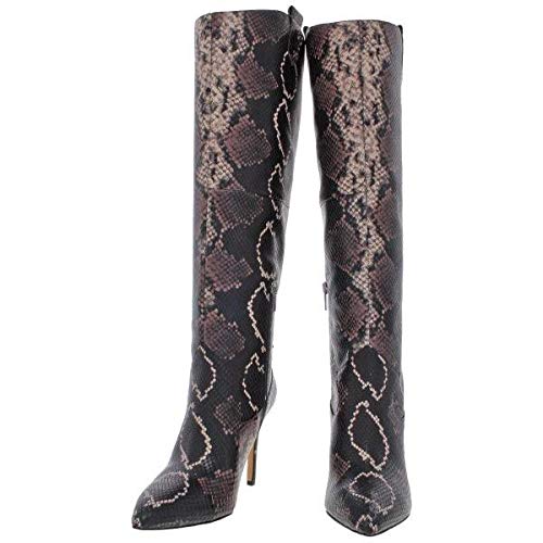 Vince Camuto Women's Kervana Leather Knee-High Tall Boots Purple Size 6.5 #TOP3
