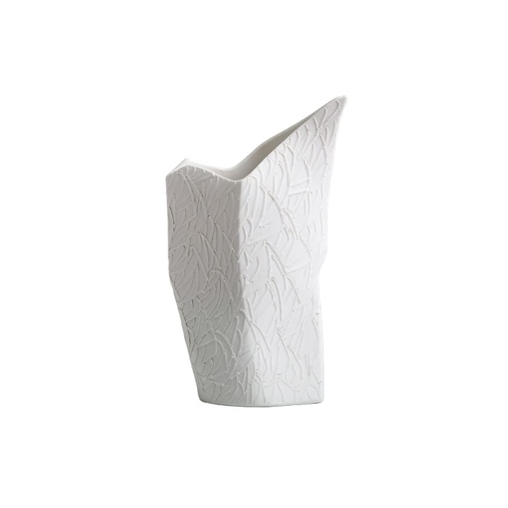 Vase moderne design en cuir pour centre de table et décoration hall de club