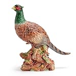 Fitz and Floyd Fall Harvest Pheasant Ceramic Figurine 1075 inch