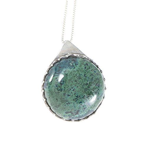 Collier en pierre Eilat et argent 925 pour sublimer vos tenues d'été
