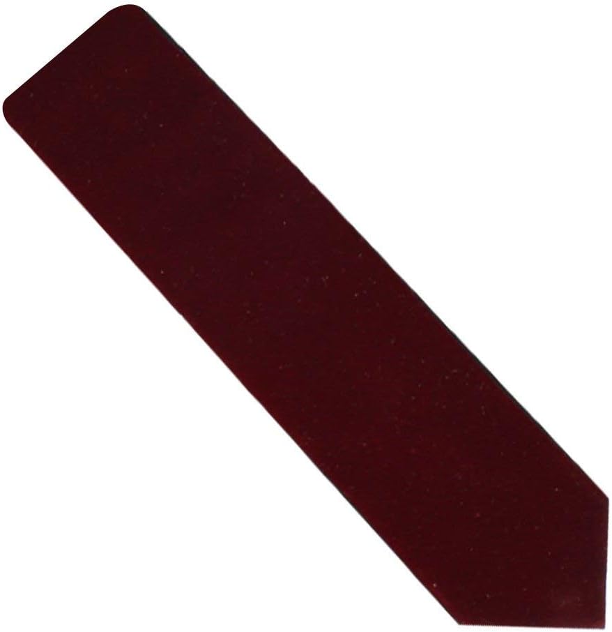 AUSCUFFLINKS Velvet Skinny Tie | Wedding Ties for Groomsmen | Necktie for Him