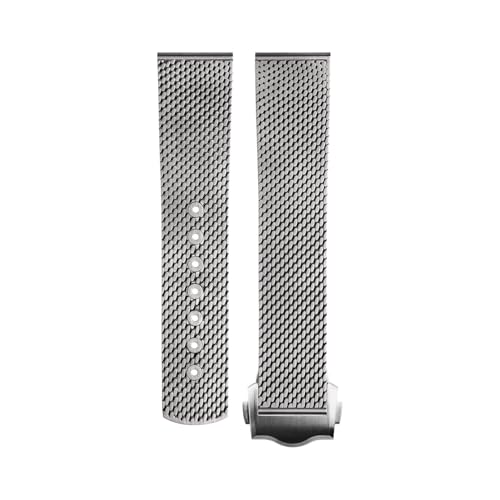 Bracelet milanais acier titane Omega Seamaster anti rayures boucle déployante