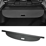 Motoforti Kofferraum ausziehbare Laderaumabdeckung für Hyundai IX35 2010-2015 Heckklappe Gepäck Sicherheitsabdeckung Schattierungsabdeckung Carbonfaser-Muster Schwarz