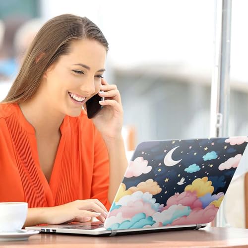 Image of Galaxsia Floral D35 Full Body Vinyl Laptop Skin /Sticker /Cover Upto 15.6 Inches Laptops Laminated-Removable-HD Quality Compatible for Hp-Dell-Sony-Lenovo-Asus etc.(15x10 Inches)