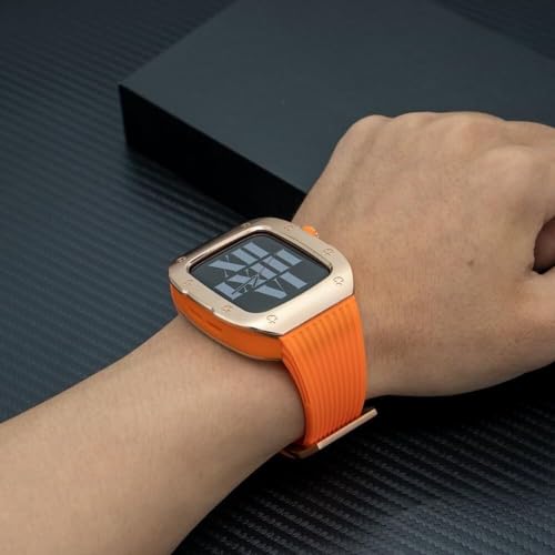Protection intégrale Apple Watch contre les chocs boîtier acier SCHIK