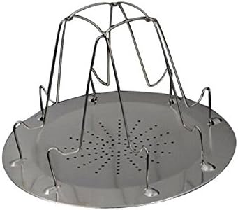 Dciustfhe 4 Slice Camping Bread Toast Tray Gas Stoves Cooker BBQ Camping Toaster Rack