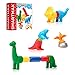 SmartMax My First Dinosaurs STEM Magnetic Discovery Building Set with Soft Animals for Ages 1-5