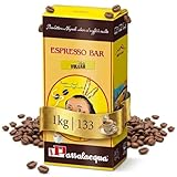 Passalacqua Gold Vulcan Caffè Premium in Grani – 1 Kg – Tostatura Autentica Napoletana 70% Arabica – Equilibrato e Aromatico con Note di Cioccolato e Caramello – Made in Italy