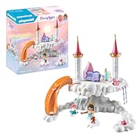 Playmobil 71360 Princess Magic: Baby Room in the Clouds, fairy-tale magical world, incl. baby cradle, rocking horse and teddy bear, fun imaginative role-play, playsets suitable for children ages 4+