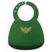 Bumkins Nintendo Zelda Silicone Bib, Baby Bib, Toddler Bib, Comfortable, Waterproof, Wipe Clean, Stain and Odor Resistant, 6-24 Months