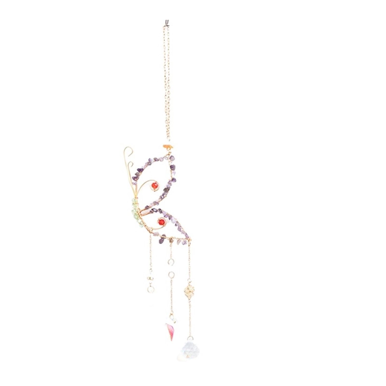 Ppqiru Style01 3Pcs Crystal Wind Chime Suncatcher Bedroom Balcony Patio Sun Moon Prism Pendant Good Home Hanging Prisma Garden Art Decorations For Decoration(Style01)