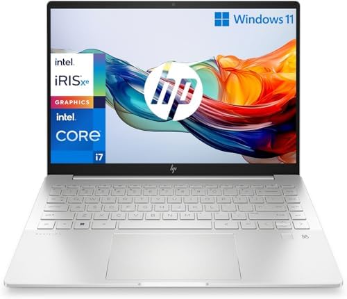 HP Pavilion Plus 14-eh0002sl, Intel Core i7 12700H, RAM 16GB, SSD 512GB, Intel Iris Xe, Schermo OLED da 14”, Risoluzione 3K a 90Hz 16:10, Webcam 5MPX TNR, Windows 11, Lettore Impronte, Argento