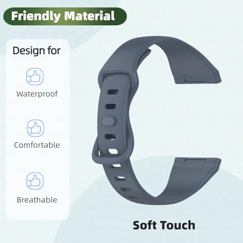 10 correas de silicona para Fitbit Versa 4/3 y Sense 2 miniatura 4