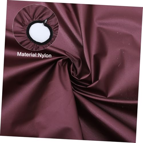 Set de 3 capas impermeables para corte de cabello negras miniatura 3