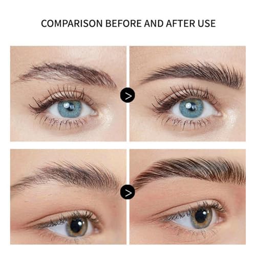 Amcmllhs Eyelash Tint,Instant Eyebrow Color,Instant Brow Dye Kit,Lash Tint,Eyebrow Dye,Professional Makeup Tinted Eyebrow Mascara,Eyebrow Color With Natural Effects,Safe & Easy To Multiple Colors thumb #4
