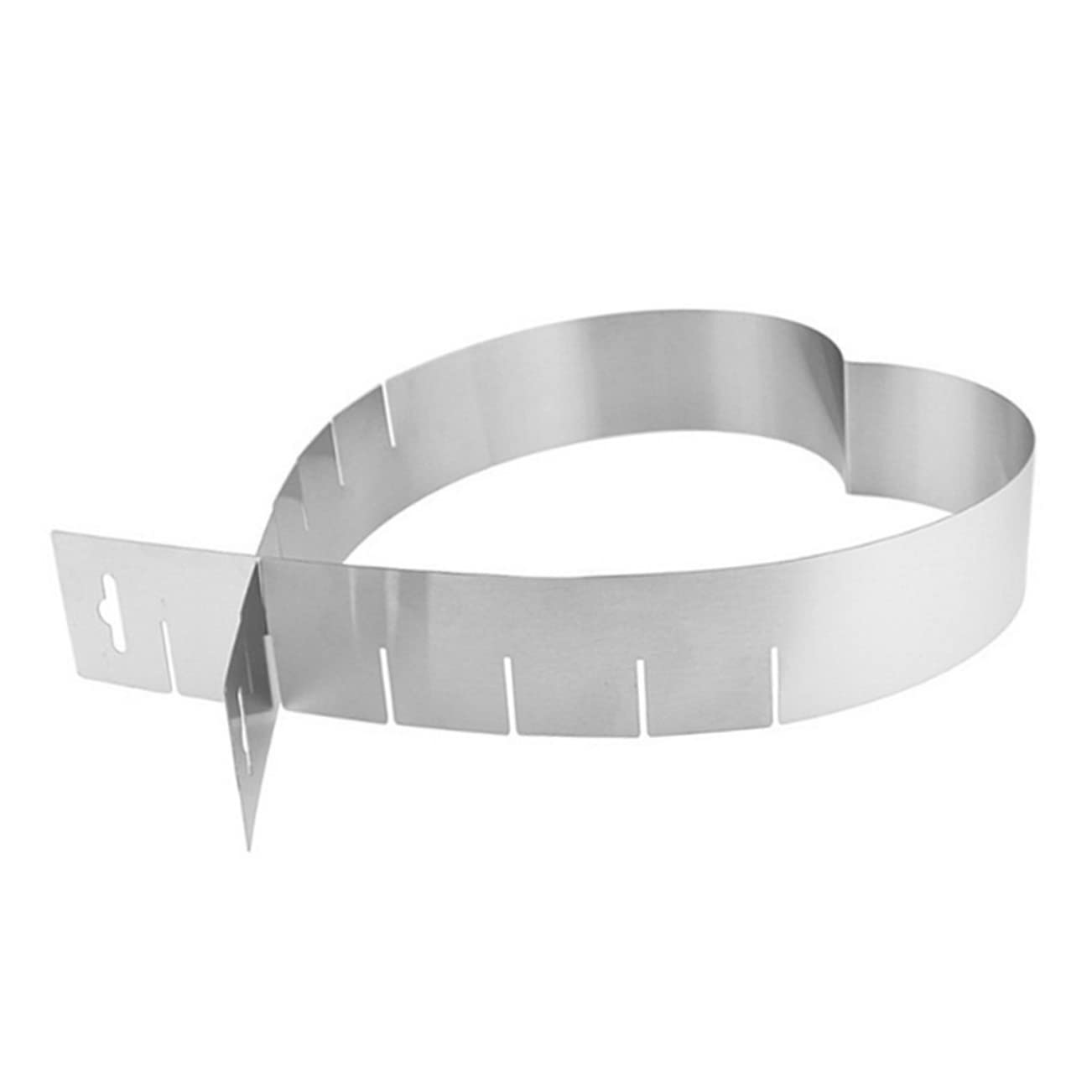 CIYODO Professional Heart Shaped Cake Adjustable Stainless Steel Mousse Ring Baking Accessory for Home Bakers Reusable Easy to Clean for Cakes and Mousse