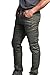 G-Style USA Men's Coated Biker Jeans - DL1030 - Olive - 34/32 - DNM
