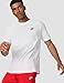 Nike Men's Sportswear Club T-Shirt, White/Black/University Red, Medium Tall