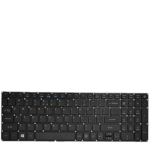 Clavier Acer Aspire ES1-532G noir version US avec frappe fluide et réactive