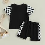 4th of July Baby Boy Outfit I Dig 4th of July Excavator Shirt Solid Shorts 2Pcs Toddler Boys Fourth of July Outfits - Image 3