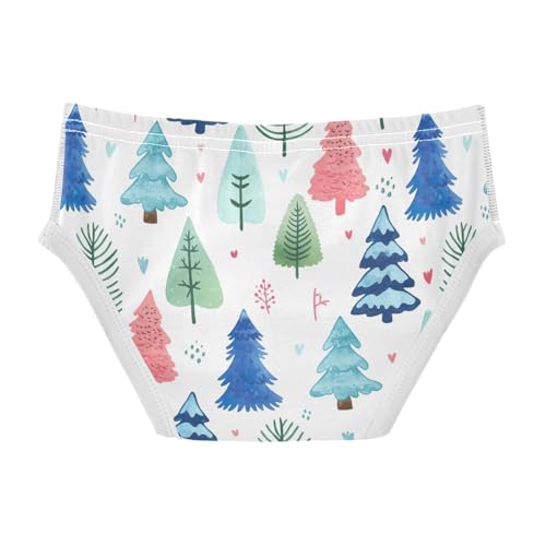 ODAWA Christmas Trees Winter Cotton Underwear, 2T Underwear2