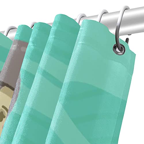Rideau de douche sirène grand format imperméable et esthétique - 6
