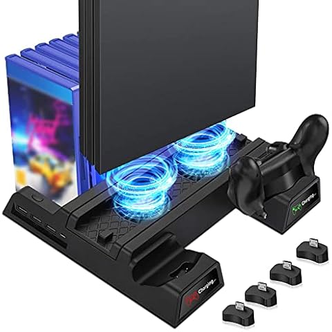 EEEKit PS4 Vertical Stand with Cooling Fan Cover