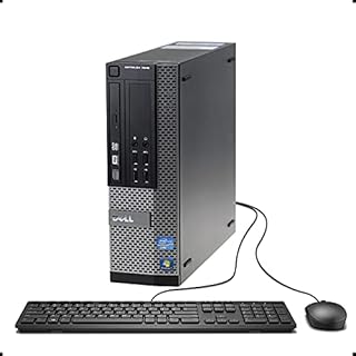 Dell Optiplex 7010 Desktop Computer - Intel Core i7 Up to 3.8GHz Max Turbo Frequency, 16GB DDR3, New 1TB SSD, Windows 10 Pro 64-Bit, WiFi, USB 3.0, DVDRW, 2X Display Port (Renewed)