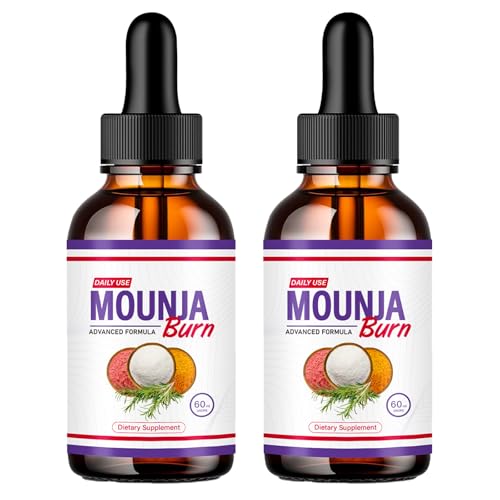 New Mounja Burn Pro - Liquid Drop, Premium Monja Burn Drops (Pack of 2)