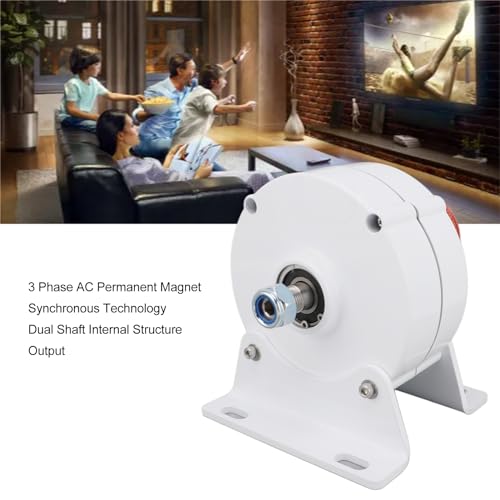 Alternateur synchrone 48V 100W robuste avec aimant permanent triphasé - 6