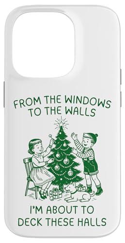 from The Windows to Walls Deck These Halls Christmas X}zP[X iPhone 14 Pro p