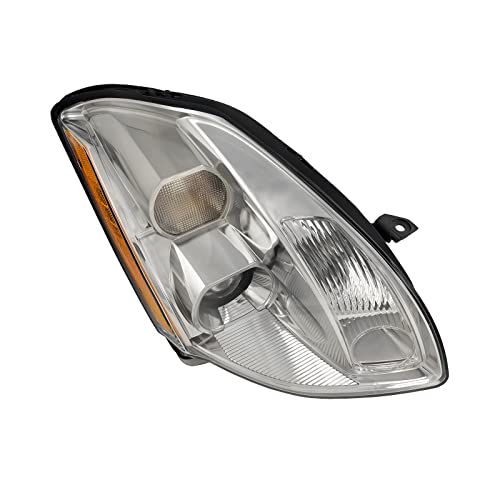 HEADLIGHTSDEPOT Halogen Headlight Compatible With Nissan Maxima 2004-2006 Includes Right Passenger Side Headlamp