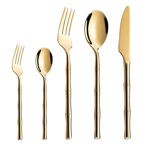 Ensemble de couverts en acier inoxydable anti-corrosion pour remplacer votre vaisselle usée